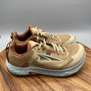 Altra Men Timp 5 Shoes Mens 9.5 Beige Road Running Comfort Walking Gym Sneakers